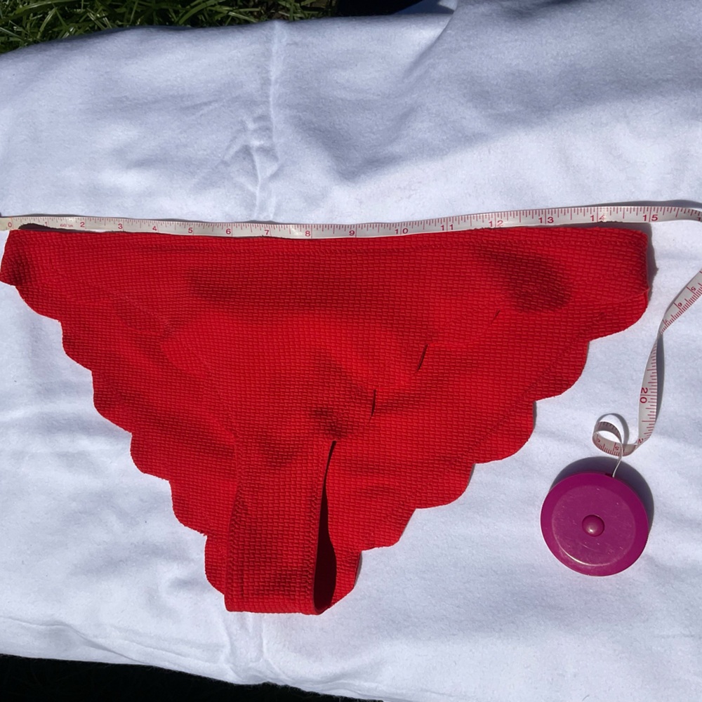Marysia bikini Swim bottom, Poppy Red, Size S